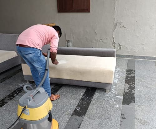 Professional sofa cleaning