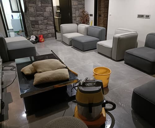 Deep clean sofa treatment