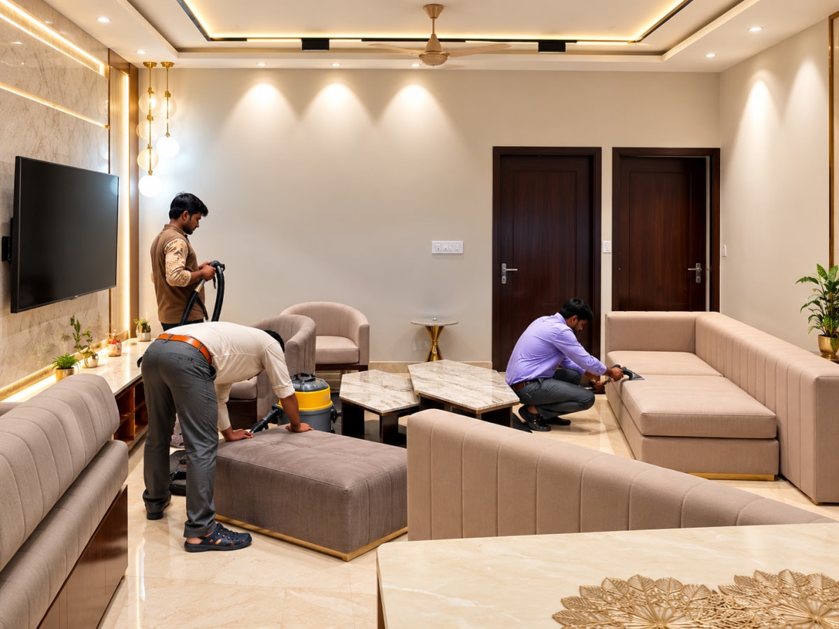 Sofa Cleaning in Ludhiana by Rakesh Sofa Dry Clean